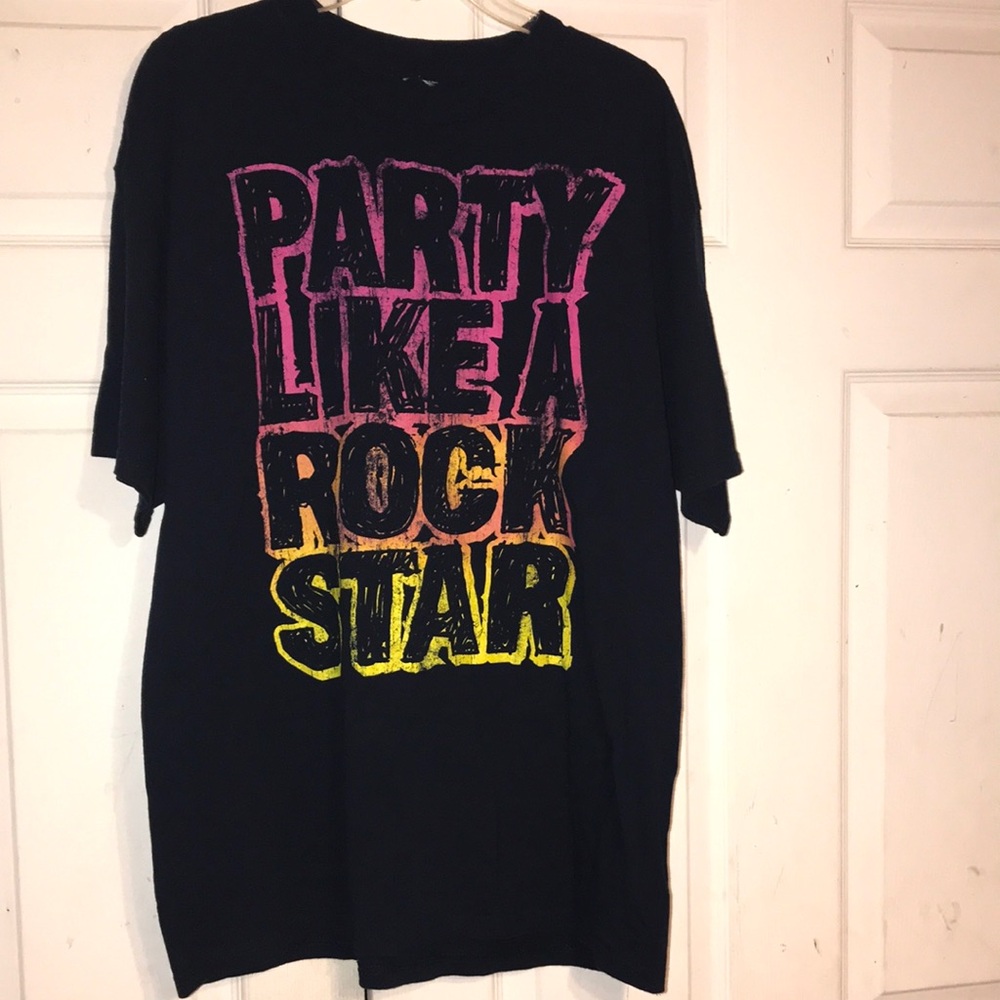 Men’s (or Unisex) ‘Party Like A Rock Star' Graphic Tee